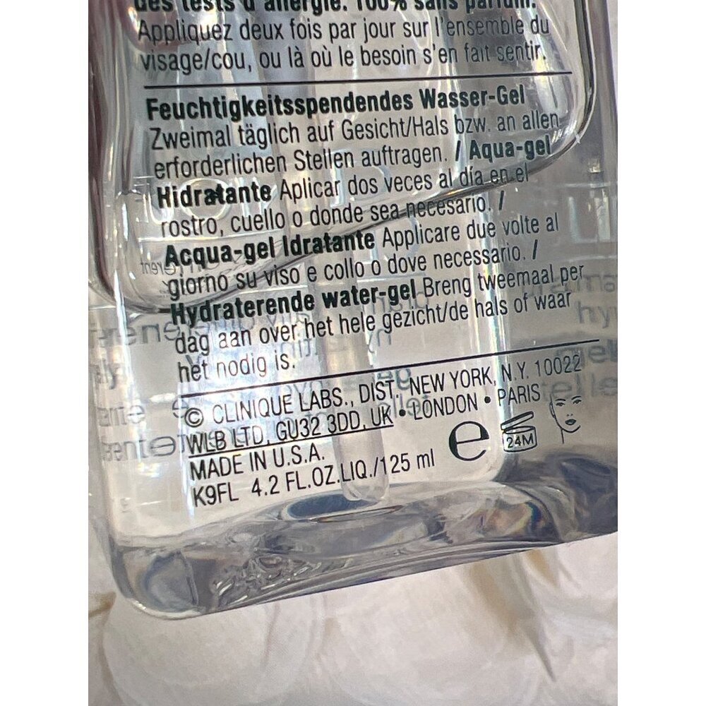 CLINIQUE Dramatically Different Hydrating Jelly 4.2 oz Pump Bottle & 1.7 oz Tube - Picture 4 of 5